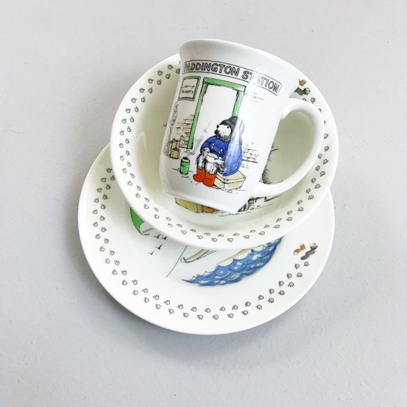Coalport Dining Coalport England Paddington Bear 3 Piece Childs